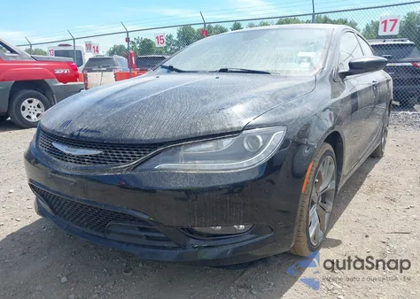 2015 Chrysler 200 S from USA, damaged, VIN 1C3CCCBG3FN610829